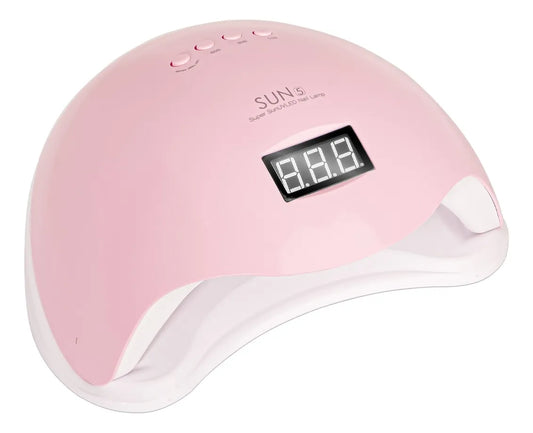 Lámpara para Uñas Uv/Led Sun 5 color rosa