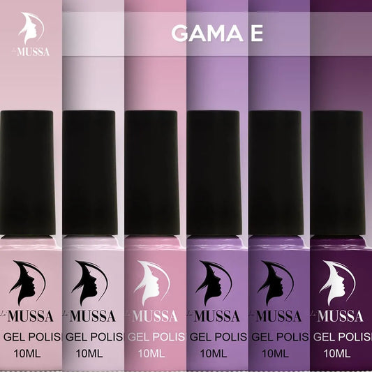 Gel Mussa 6pzas 10ml c/u Gama E
