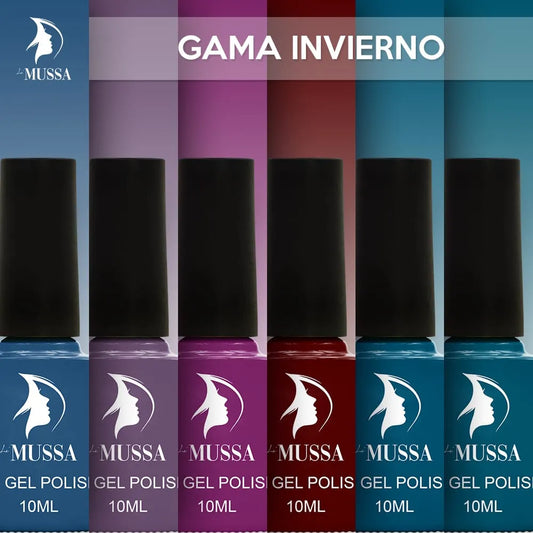 Gel Mussa 6 pzas. 10ml c/u Gama Invierno
