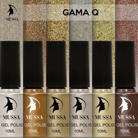Gel Mussa 6 pzas. 10ml c/u Gama Q