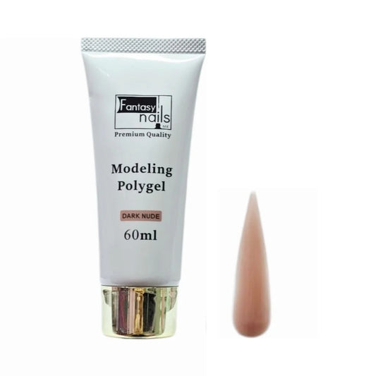 Modeling Polygel Dark Nude 60ml Fantasy Nails