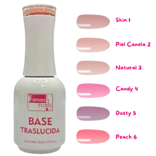 Base traslucida NATURAL #3 Fantasy Nails
