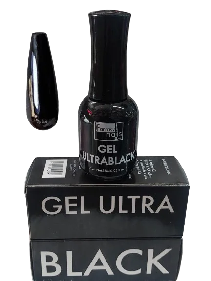 Gel Polish Ultra Black Fantasy Nails