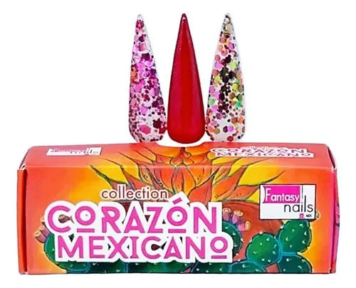 Colección Corazón Mexicano Fantasy Nails