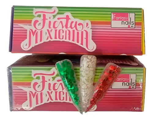Colección Fiesta Mexicana Fantasy Nails