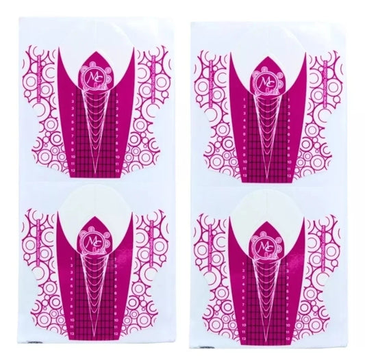 Paquete de Forma Escultural Rosa Grande 100 pz MC Nails