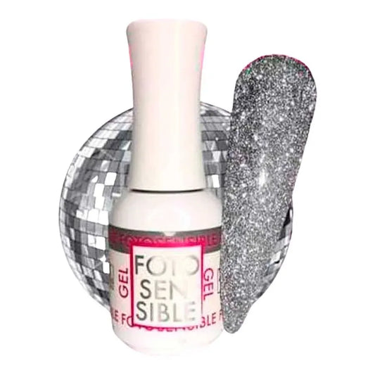 Gel Fotosensible Plata 15ml Fantasy Nails