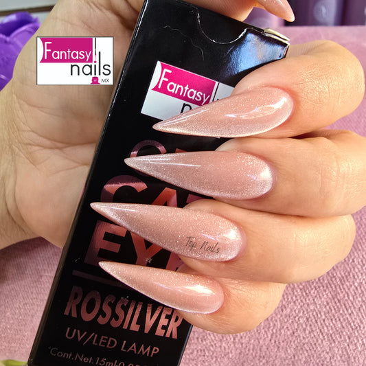 Gel Cat Eye Rossilver Fantasy Nails