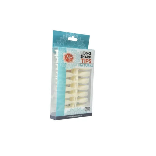 Tip Peack long sharp natural c/200 MC Nails