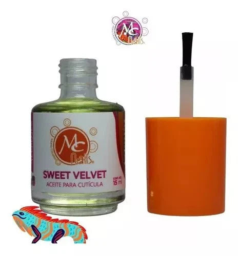 Aceite para Cuticula SWEET VELVET MC Nails 15ml
