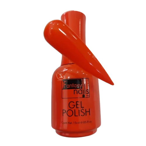 Gel Polish #15 Naranja Fuego Fantasy Nails