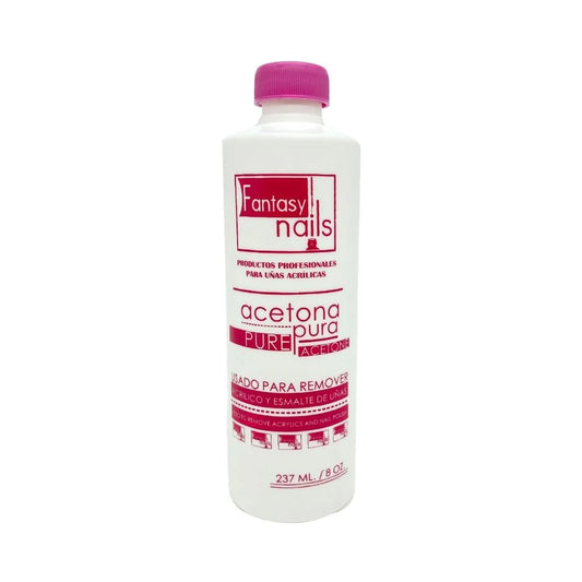 Acetona Pura 8oz Fantasy Nails